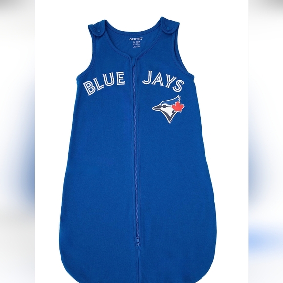 MLB Toronto Blue Jays Sleep Bag Royal Blue, 0-6 Months Up To 18 Lbs - Picture 16 of 16